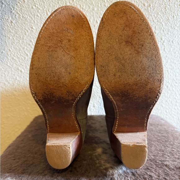 Vintage ACMÉ suede cowgirl boots - Picture 5 of 9